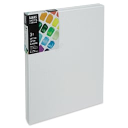 Liquitex Basics Stretched Cotton Canvas Pack - 16" x 20", Pkg of 3 (At an angle)