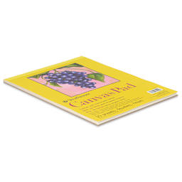 Strathmore 300 Series Cotton Canvas Pad - 9" x 12", 10 Sheets side view