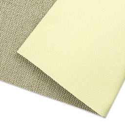 Belle Arti Oil Primed Linen Canvas by the Yard - Medium, 82" x 1 yd, 15 oz, canvas close-up