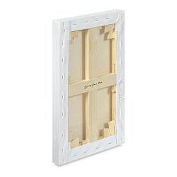 Masterpiece Monterey Cotton Canvas - Angled view of back of Monet Canvas showing stretcher bars
