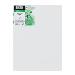 Liquitex Recycled Stretched Canvas - 9" x 12", 3/4" Traditional Profile, front view