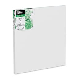 Liquitex Recycled Stretched Canvas - 12" x 12", 3/4" Traditional Profile, at an angle