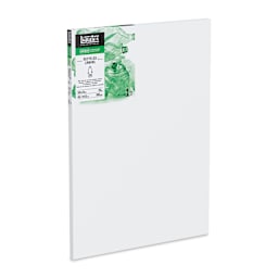 Liquitex Recycled Stretched Canvas - 18" x 24", 3/4" Traditional Profile, at an angle