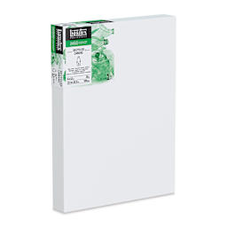 Liquitex Recycled Stretched Canvas - 9" x 12", 1-3/8" Deep Edge Profile, at an angle
