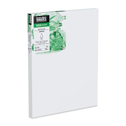 Liquitex Recycled Stretched Canvas - 16" x 20", 1-3/8" Deep Edge Profile, at an angle