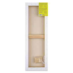 Strathmore 300 Series Stretched Cotton Canvas - 1-3/8" Profile, 10" x 30" back