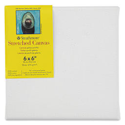 Strathmore 300 Series Stretched Cotton Canvas - 1-3/8" Profile, 6" x 6"