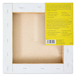 Strathmore 300 Series Stretched Cotton Canvas - 1-3/8" Profile, 10" x 10" back