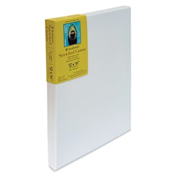 Strathmore 300 Series Stretched Cotton Canvas - 1-3/8" Profile, 12" x 16" side view
