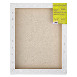 Strathmore 300 Series Stretched Cotton Canvas - 1-3/8" Profile, 16" x 20" back