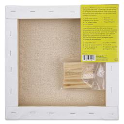 Strathmore 300 Series Stretched Cotton Canvas - 1-3/8" Profile, 12" x 12" back