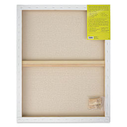 Strathmore 300 Series Stretched Cotton Canvas - 1-3/8" Profile, 24" x 30" back