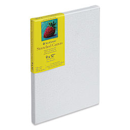 Strathmore 300 Series Stretched Cotton Canvas - 3/4" Profile, 9" x 12" side view