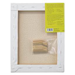 Strathmore 300 Series Stretched Cotton Canvas - 3/4" Profile, 11" x 14" back