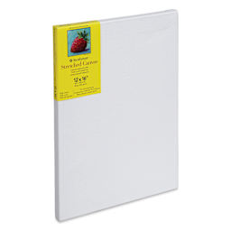 Strathmore 300 Series Stretched Cotton Canvas - 3/4" Profile, 12" x 16" side view