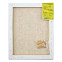 Strathmore 300 Series Stretched Cotton Canvas - 3/4" Profile, 16" x 20" back