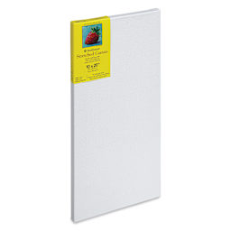 Strathmore 300 Series Stretched Cotton Canvas - 3/4" Profile, 10" x 20" side view