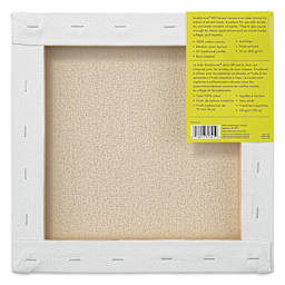 Strathmore 300 Series Stretched Cotton Canvas - 3/4" Profile, 12" x 12" back