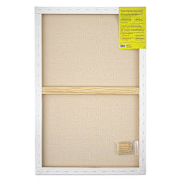 Strathmore 300 Series Stretched Cotton Canvas - 3/4" Profile, 24" x 36" back