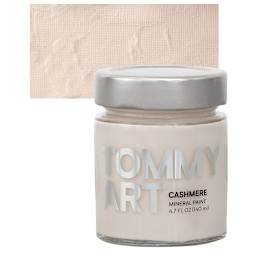 Tommy Art Mineral Paint - Cashmere, 140 ml jar and swatch