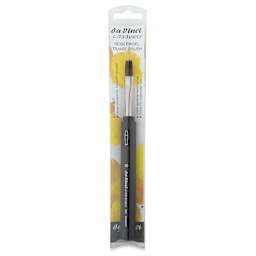 Da Vinci Casaneo Synthetic Squirrel Watercolor Brush - Travel Flat, Size 10, Short Handle, Synthetic (in package)