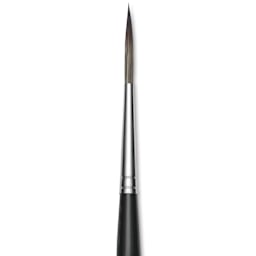 Da Vinci Casaneo Synthetic Squirrel Watercolor Brush - Rigger, Size 8, Short Handle, Synthetic, close-up