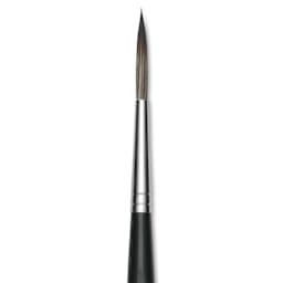 Da Vinci Casaneo Synthetic Squirrel Watercolor Brush - Rigger, Size 12, Short Handle, Synthetic, close-up