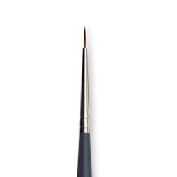 Winsor & Newton Professional Watercolor Synthetic Sable Brush - Round, Size 2/0, Short Handle (close-up)