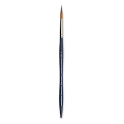 Winsor & Newton Professional Watercolor Synthetic Sable Brush - Pointed Round, Size 8, Short Handle
