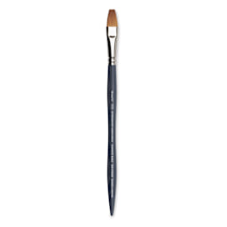 Winsor & Newton Professional Watercolor Synthetic Sable Brush - One Stroke, Size 1/2", Short Handle