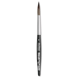Da Vinci Casaneo Synthetic Squirrel Watercolor Brush - Rigger, Size 8, Extra Short Handle Travel Brush, Synthetic