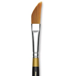 Kingart Original Gold Brush - Closeup of Dagger Style Brush