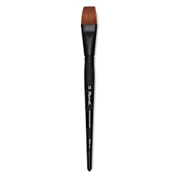 Raphaël Stradivarius Synthetic Kolinsky Sable Brush - Flat, Size 18, Short Handle