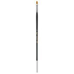 Utrecht Synthetic Sablette Brush - Long Handle, Filbert, Size 6
