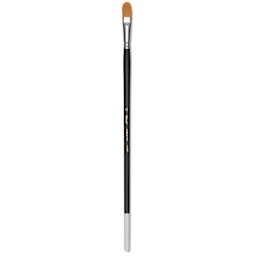 Utrecht Synthetic Sablette Brush - Long Handle, Filbert, Size 12