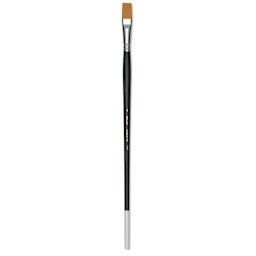Utrecht Synthetic Sablette Brush - Long Handle, Flat, Size 14