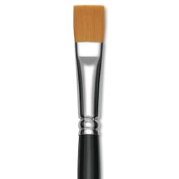Utrecht Synthetic Sablette Brush - Long Handle, Bright, Size 16, close-up