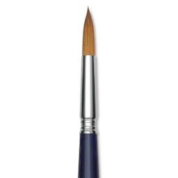 Escoda Chronos Brush - Long Handle, Round, Size 14, close-up