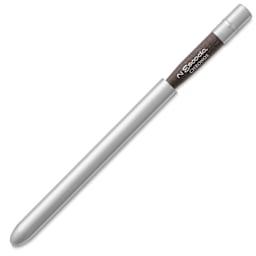 Escoda Chronos Synthetic Travel Brush - Round, Size 2, brush inserted inside the handle