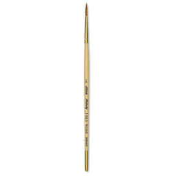 Silver Brush Silver Kolinsky Red Sable Brush - Short Handle, Round, Size 4