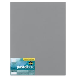 Ampersand Pastelbord Panel - 18" x 24", 1/8" Profile, Gray
