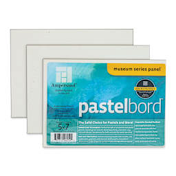Ampersand Pastelbord Panel Pack - 5" x 7", 1/8" Profile, White, Pkg of 3