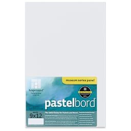 Ampersand Pastelbord Panel - 9" x 12", 1/8" Profile, White