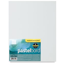 Ampersand Pastelbord Panel - 11" x 14",  1/8" Profile, White