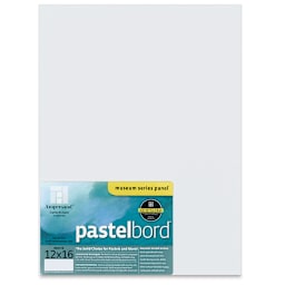 Ampersand Pastelbord Panel - 12" x 16", 1/8" Profile, White