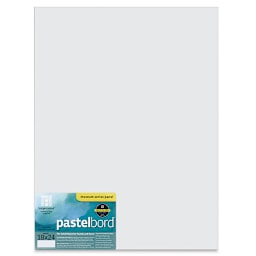Ampersand Pastelbord Panel - 18" x 24", 1/8" Profile, White