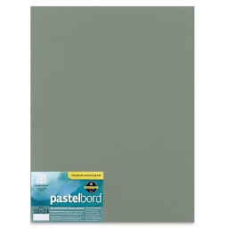 Ampersand Pastelbord Panel - 18" x 24", 1/8" Profile, Dark Green