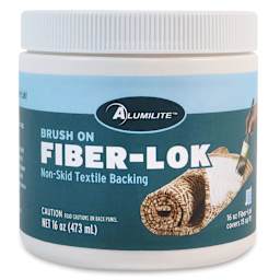 Alumilite Fiber-Lok Non-Skid Textile Backing Paste front of container