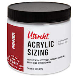 Utrecht Acrylic Canvas Sizing - 16 oz