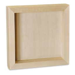 Ampersand Value Series Artist Wood Panels - Back of panel shown upright